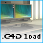 C4D Load is a new Cinema4D community! Forum, gallery, 3D models buy and offer. We need new member to grow up, so please sign up.