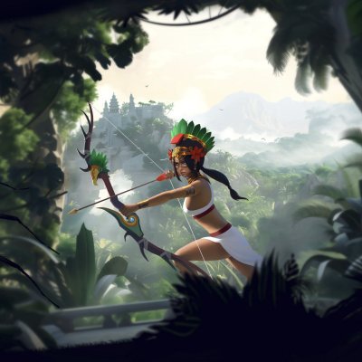 Master the wild in a physics-driven #VR action RPG. Explore a forgotten ancient world where primal forests, danger and secrets rule the jungle🌴by @oddcogz 🎮