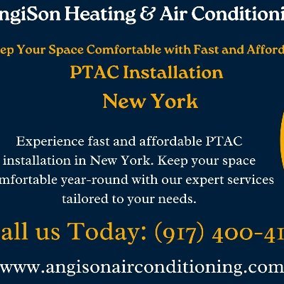 angisonairnyc's profile picture. Angison Air Conditioning Provides Best Industry Standard HVAC Solutions for Residential, Commercial and Industrial communities in New York
