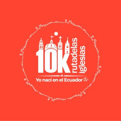 Twitter oficial de la carrera Ruta de las Iglesias 10k. 👌🏻
Reconocida por ser la mejor carrera nocturna en el Ecuador. 🤩