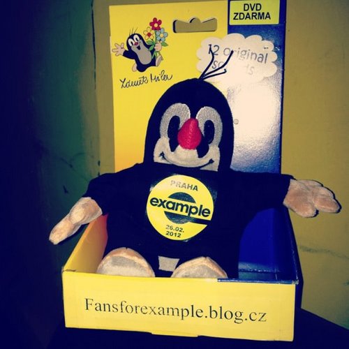 Czech fans of @example. Follow us and czech our site for more info!