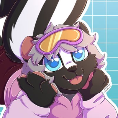 luka_floofa's profile picture. not a stinky skunky