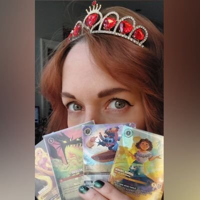 Marylicious1337's profile picture. Fulltime Nerd and Lorcana Lover ;)
Lorcana CC from🇦🇹
Austrian Meta Master                            
❤️💛💚💜💙🩶#Inkfluencer

https://lorcanaempressat.tapli