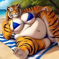 Tina the fat bod tiger (@conan_mellor) 's Twitter Profile