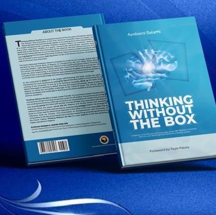 thememoirTWTB's profile picture. A thought-provoking book by Prof. Ayobami Salami; the Pioneer VC of Tech_U, Ibadan. It challenges conventional thinking & inspires innovation beyond boundaries