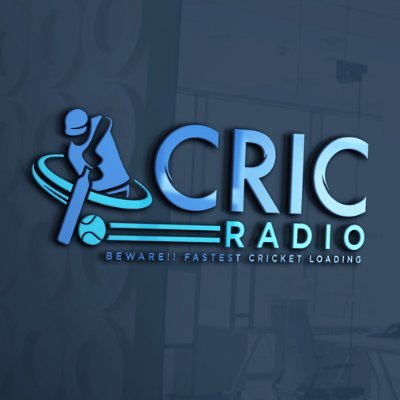 Cric_Radio's profile picture. 💥Live Commentary💥
🧍🏻‍♂️Players & Team Rankings, Points, Table, & Records🧍🏻‍♂️
📍Match Venue Details📍
🔔Notifications of all Cricket Matches🔔