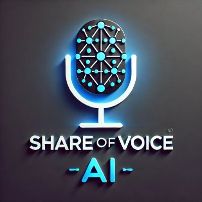 ShareofvoiceAI's profile picture. Integrating AI and social data  to power intelligence, strategy, content creation, distribution & monetisation.  Strategy and innovation is our thing.
