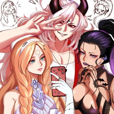 Fandoms: What in Hell Is Bad, Obey Me, Twisted Wonderland, Love and Deepspace, NuCarnival,Tokyo Debunkers. (Irl age 31)SFW but can be NSFW. Pfp by @kaii_kao