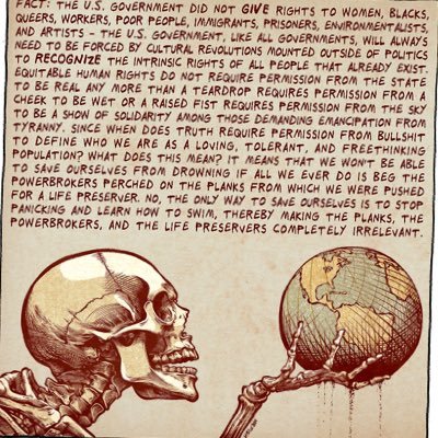 CureLovnMtlHead's profile picture. Land of the free…… Whoever told you that is your enemy - Zack de la Rocha.
