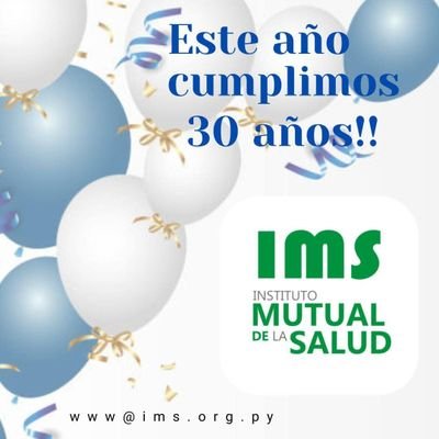 ImsMutual's profile picture. Instituto Mutual de la Salud. Entidad sin fines de lucro.
Desde 1995 ¡Por una medicina de calidad para todos!