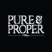 Pure & Proper Co (@pureandproperco) Twitter profile photo Pure & Proper Co (@pureandproperco) Twitter profile photo