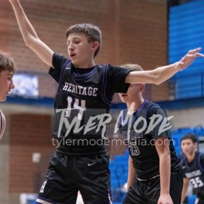 Loganballout's profile picture. 5’10 point guard/shooting guard Heritage High School c/28