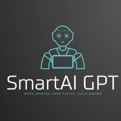 smartaigpt's profile picture. ⚡️ Unlock the true power of ChatGPT & AI 📣 Daily dose of ChatGPT & AI tutorials 💰 Master ChatGPT & AI to make money online 📚 Educational free content