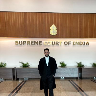 Advocate || Supreme Court || HC || AMU || LLM || Lawyering. RTs not endorsements.