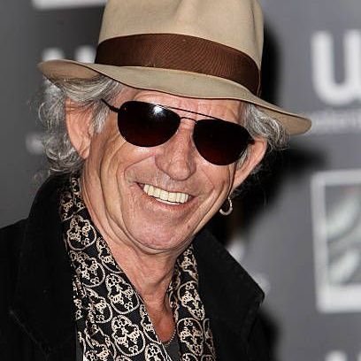 Guitarist, songwriter, riffmaster. One of the Rolling Stones. Still rocking, still rolling