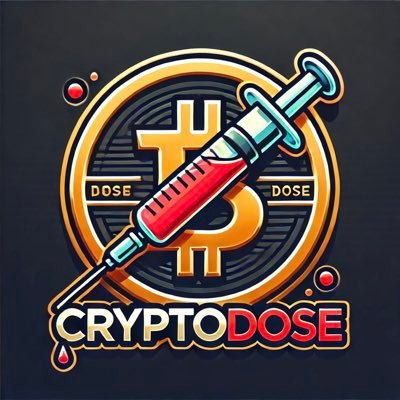 cryptodose_'s profile picture. 🚨Bringing you the latest in crypto news, trends, and analysis. Stay informed and ahead in the world of blockchain, DeFi, and digital assets. 🚀 NFA
