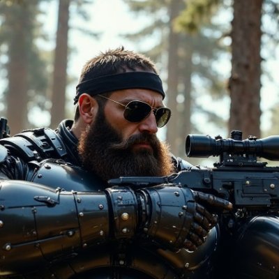 I am a Big Fan of Muscular Bearded Cyborgs in just about any Scenario. I can imagine some pretty dark stuff... So... This Profile is definitely for 18 or older.