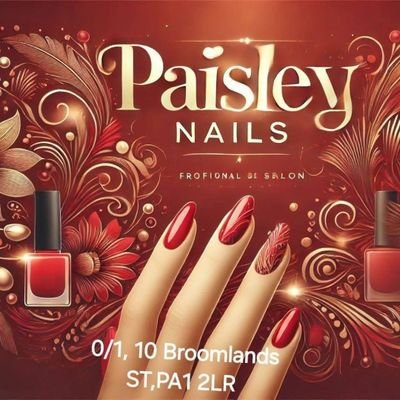Paisleynailsbar's profile picture. 10 Broomlands Street
