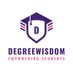 Degree wisdom (@degreewisdom) Twitter profile photo Degree wisdom (@degreewisdom) Twitter profile photo