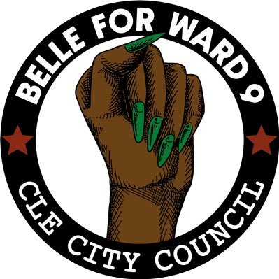 BelleForWard9's profile picture. Alana is an Artist, Activist, and Organizer from the Glenville neighborhood of Cleveland  who is running for the Ward 9 seat on Cleveland City Council