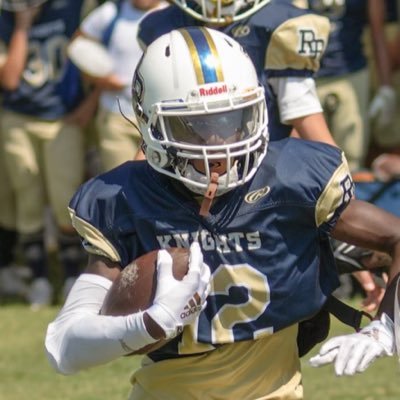 Class of 2030 River Ridge Jr. Knight #12 WR RB & CB