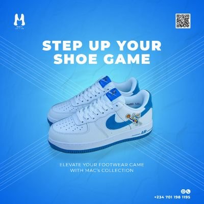We sell high-quality and affordable footwear! Our shoes are durable, comfortable, and designed to keep you looking great without breaking the bank! 🫰🏾💙