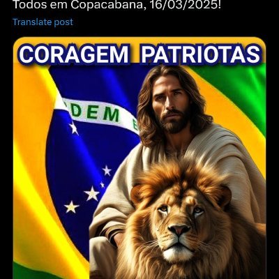 moura_deja29026's profile picture. Brasileira, mãe, esposa, avó, de direita,  patriota. Que o Pai Amantíssimo restaure o nosso País!