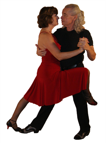 Cours tango argentin, méthode originale, basée sur les mouvements naturels du haut de notre corps frontal-latéral-vertical avec la communication façon miroir.