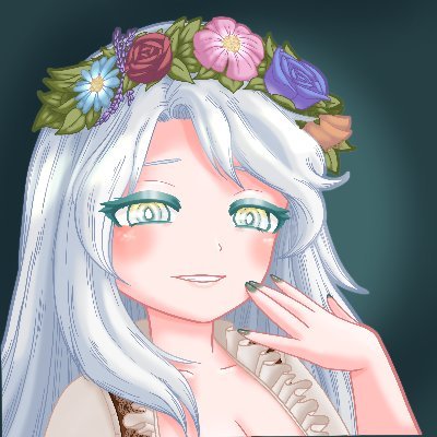 dasMilya's profile picture. 🌿 nymph vtuber 🌿 mainly on twitch 🌿
