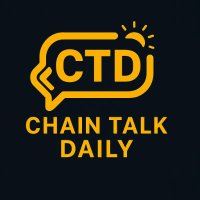 Chain Talk Daily (@chaintalkdaily) 's Twitter Profile Photo Chain Talk Daily (@chaintalkdaily) 's Twitter Profile Photo