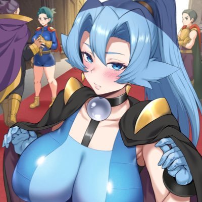 I may be timid but...don’t underestimate me...! CLANG! (DP:@/halubato1) (RP) (Body Swaped w/@ AmissDragon) dp: https://t.co/FY4TUa0hxN