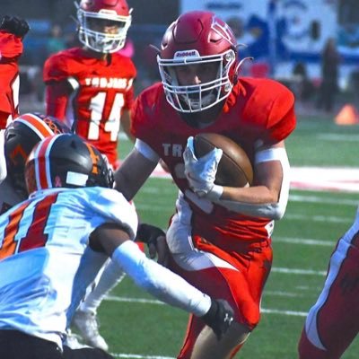 Class of 2026 (currently 12th grade) Height 6’1’’ Weight 190lbs Position RB/LB Number #32 Homedale School 2024 First Team SRV All-Conference RB