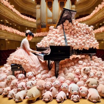 kyololone's profile picture. ブタさん好き🐖ピアノやチェンバロ弾く係🎹ISO/ｵﾃﾞｨﾌｪｽ/O-PaS/divers/ﾎﾘｵｹ/GRANDNOVA/芝響/赤い翼/スミ吹etc...🎼ｵｹﾋﾟｱﾉ&ﾁｪﾚｽﾀ大好き芸人🐷みんな呼んでね💕
