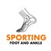 The Sporting Foot and Ankle (@sportfootankle) Twitter profile photo The Sporting Foot and Ankle (@sportfootankle) Twitter profile photo
