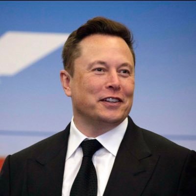 Elon Musk Entrepreneur🚀| Spacex • CEO Twitter •& CTO🚔| Tesla • CEO and Product architect 🚄| Hyperloop • Founder 🧩| OpenAI • Co-founded 👇🏻| Build A 7-fig