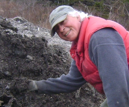Collects wrack seaweeds to produce Storm-cast composted seaweed fertilizer soil amendment