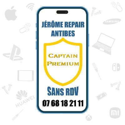 Jérôme Repair Antibes (affilié Captain Repair Premium), est un centre de réparation avec des techniciens qualifiés et expérimentés.
