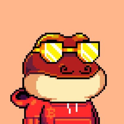 resolmee's profile picture. 🟢 We flyin to the nft verse
🟠 Web3 | PANZ.NEXTGEN
🐸 @BitcoinFrogs