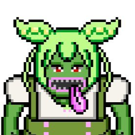 くまだかわい🧸🌶ずんだもん？になったドット絵師系Vtuberさんのプロフィール画像
