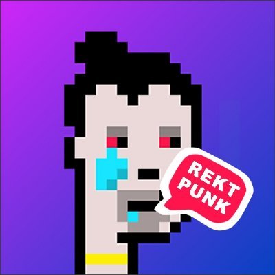 rekt_punk_712's profile picture. The worlds first nft for reimbursement!!!

Rekt Punks are a total of 10000 Unique Collectibles inspired by CryptoPunks and Cyberpunk 2077