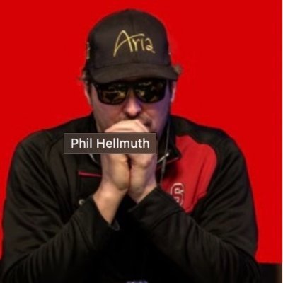 PhilHellmuth101's profile picture. I'm here to say what the people want to hear. #LubeUpPhil #DontCrashOut