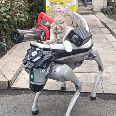 Meet H.A.R.E. a juiced-up rabbit in a goddamn exoskeleton. Steal my SOL? Get smoked, bitch!