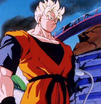 Hello, I'm Gohan. My father, Goku, died from a heart virus, and the androids killed all my friends. Trunks is my only friend left... I will defeat you androids