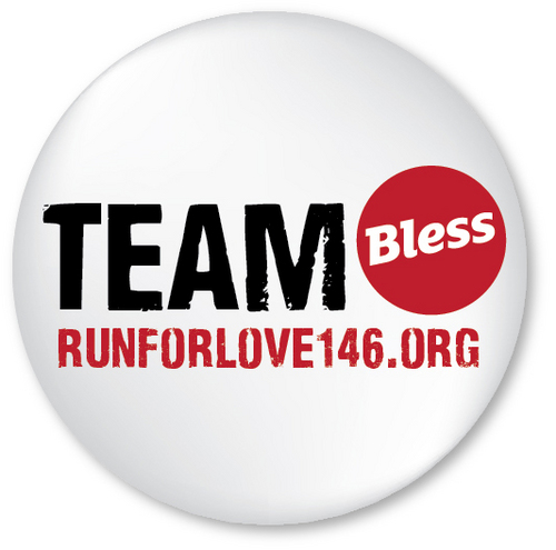 Help the @BlessCC running team raise £1000 to help end child sex slavery and exploitation for the charity @love146 NOW! #FollowTeamBless #RunForLove