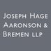 Joseph Hage Aaronson & Bremen LLP (@jha_london) Twitter profile photo Joseph Hage Aaronson & Bremen LLP (@jha_london) Twitter profile photo