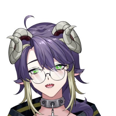 夜飼 ネル💤🐐は新人VTuberさんのプロフィール画像