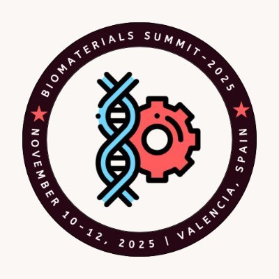 The Global Conference on Biomaterials and Regenerative Medicine (Biomaterials Summit-2025) will be held from November 10-12, 2025, in Valencia, Spain.