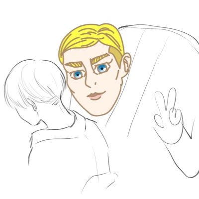 エルリの民/成人済/一応字書き/無言フォロー失礼いたします 絵描けません 未成年はフォローダメだよ♡同趣味の方お気軽にお声がけください ! FRBご自由に 謎ビンの人 アイコンは@kissage_aotさん