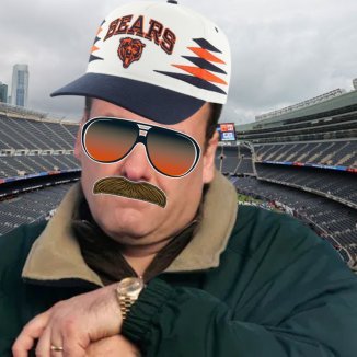 Interests: Da Bears. Da Ziti. Da Cubs. Da Gabagool. Da Bulls. Da Manicot. Da FAU Owls.