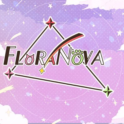 FloraNova222's profile picture. Noystagiaの妹アイドルグループ・ツインテール組の
『FloraNova』のアカウントです🐈
影鈴（@ern_pys）
花絵さい（@hanaesai31）
望月ルナリア（@Luna_replica）
#FloraNovaNya